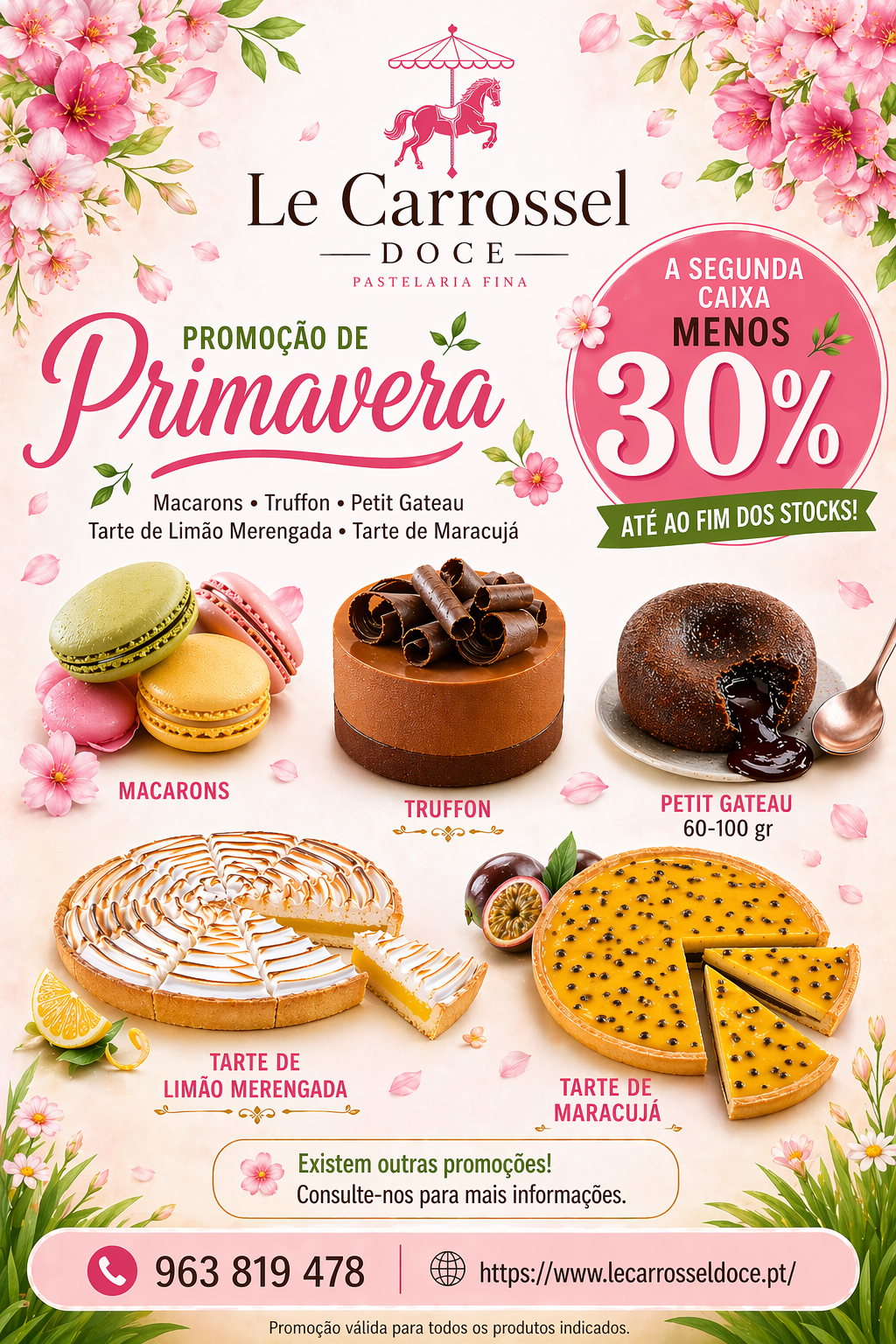 Tarte de limão merengada